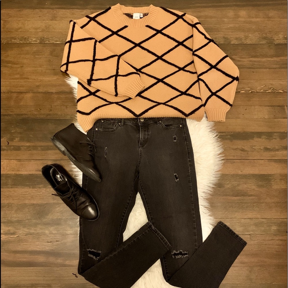 ICHI knitted pullover
